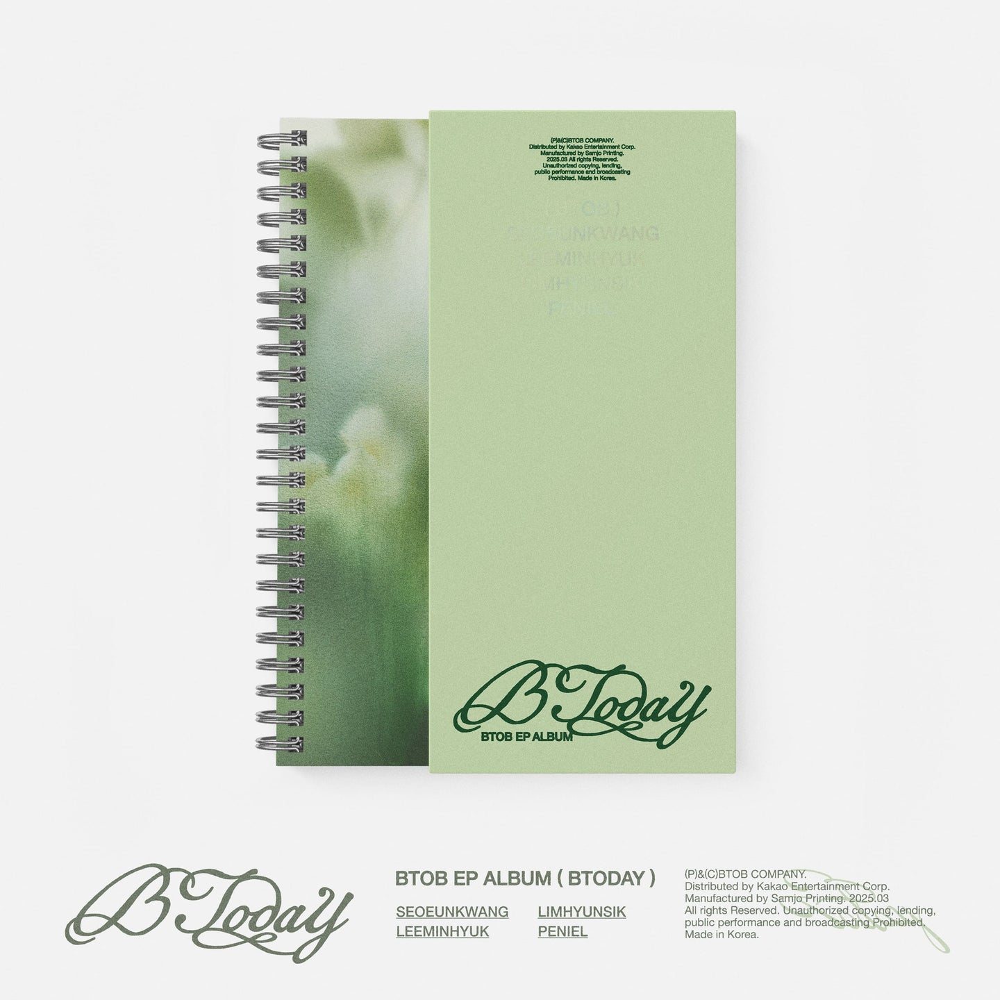 BTOB EP ALBUM – BTODAY (Photobook Ver.)
