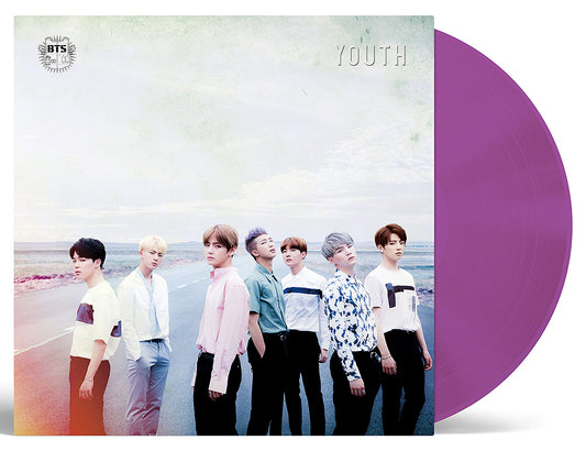 BTS – YOUTH (Clear Purple Color LP) [Japanese Edition]