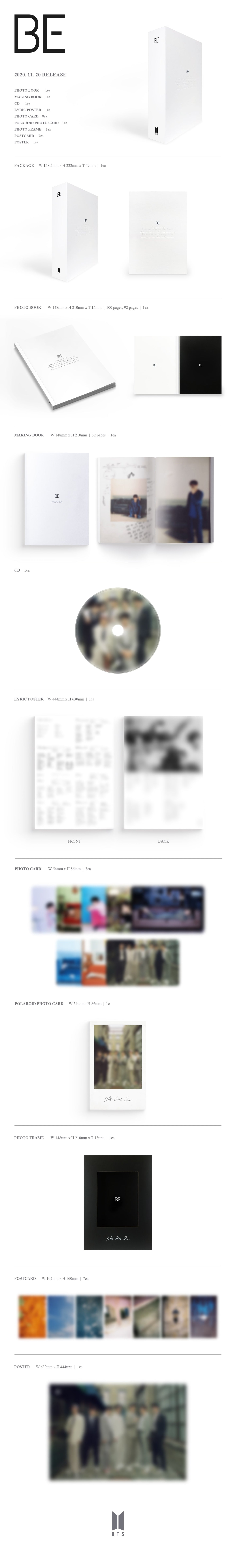 BTS Special Album - BE (Deluxe Edition)