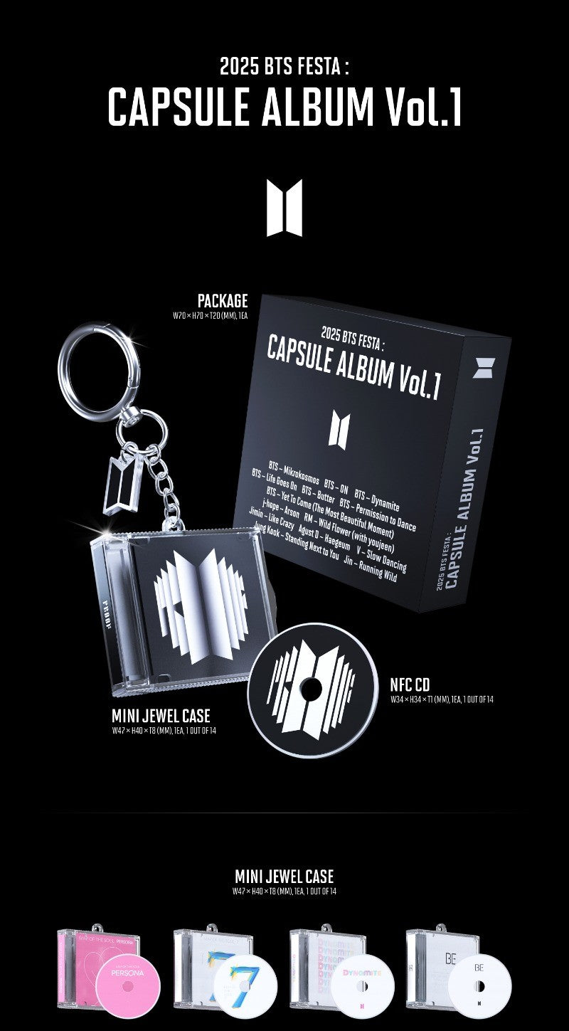 BTS – 2025 BTS FESTA : CAPSULE ALBUM Vol.1