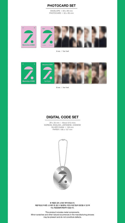 BTS – BTS MEMORIES OF 2020 Digtal Code