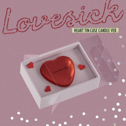 PRE-ORDER: CHAERYEONG (ITZY) 1st Mini Album - Lovesick (Heart Tin-Case Candle Ver.)