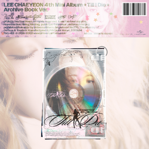 LEE CHAEYEON 4th Mini Album - Till I Die (Archive Book Ver.)