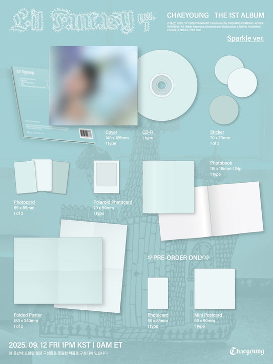 CHAEYOUNG (TWICE) – The 1st Album [LIL FANTASY vol.1] (Sparkle Ver.)