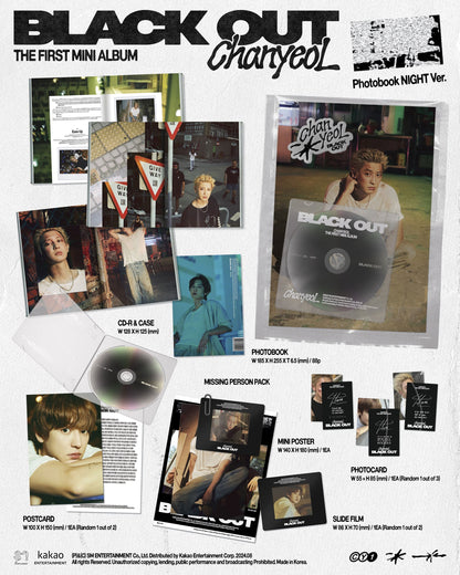 CHANYEOL The 1st Mini Album – Black Out (Photo Book Ver.)