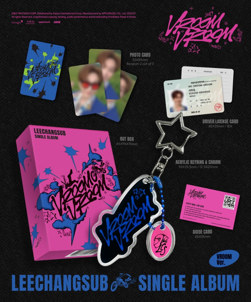 LEE CHANGSUB Single Album – VROOM VROOM (META) (Random)