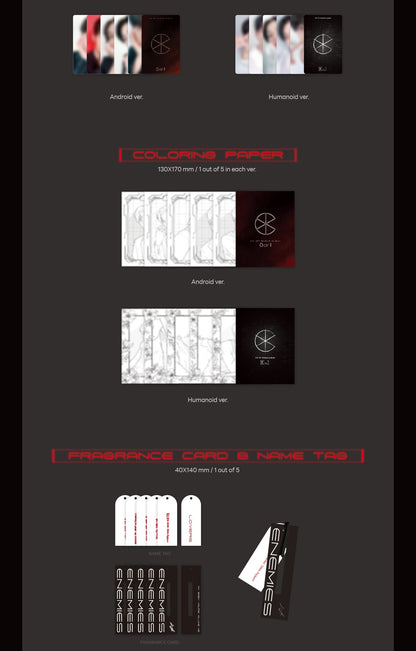 CIX 1st Single Album – 0 or 1 (Random)