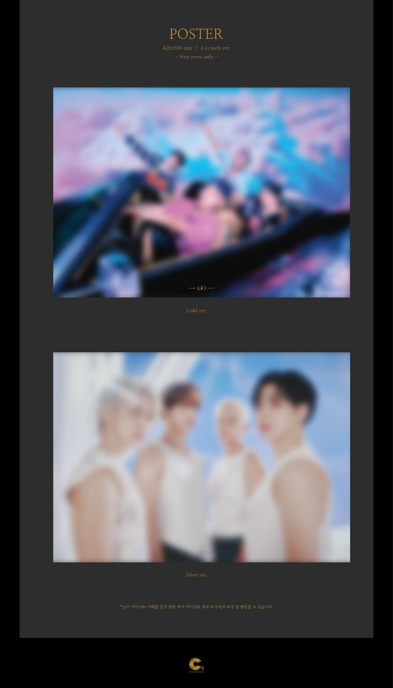 CIX 8th EP Album - GO Chapter 1 : GO Together (Random)