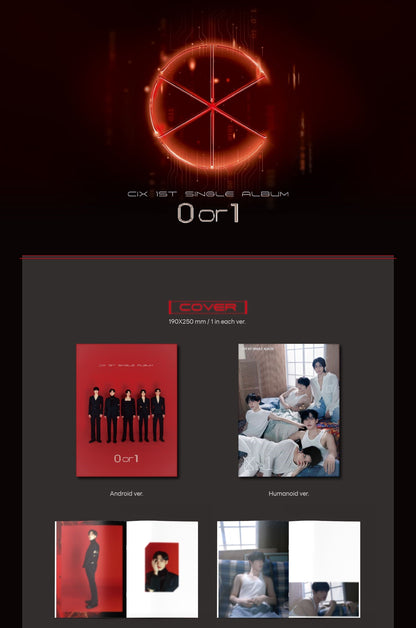 CIX 1st Single Album – 0 or 1 (Random)