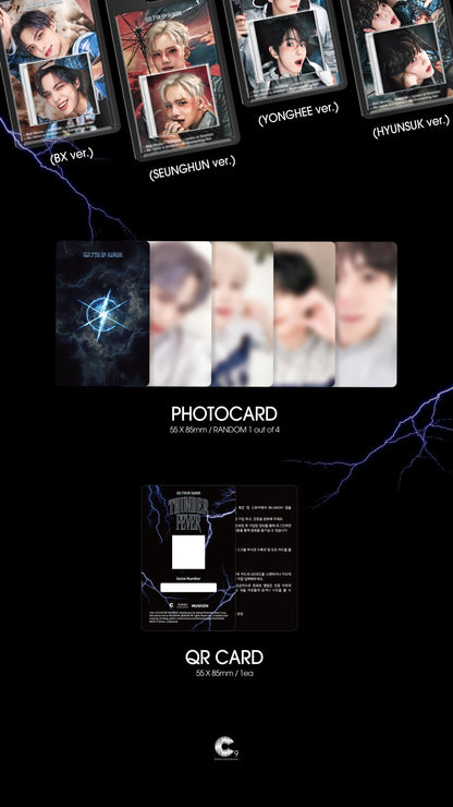 CIX 7th EP Album – THUNDER FEVER (Keyring Album) (Random)