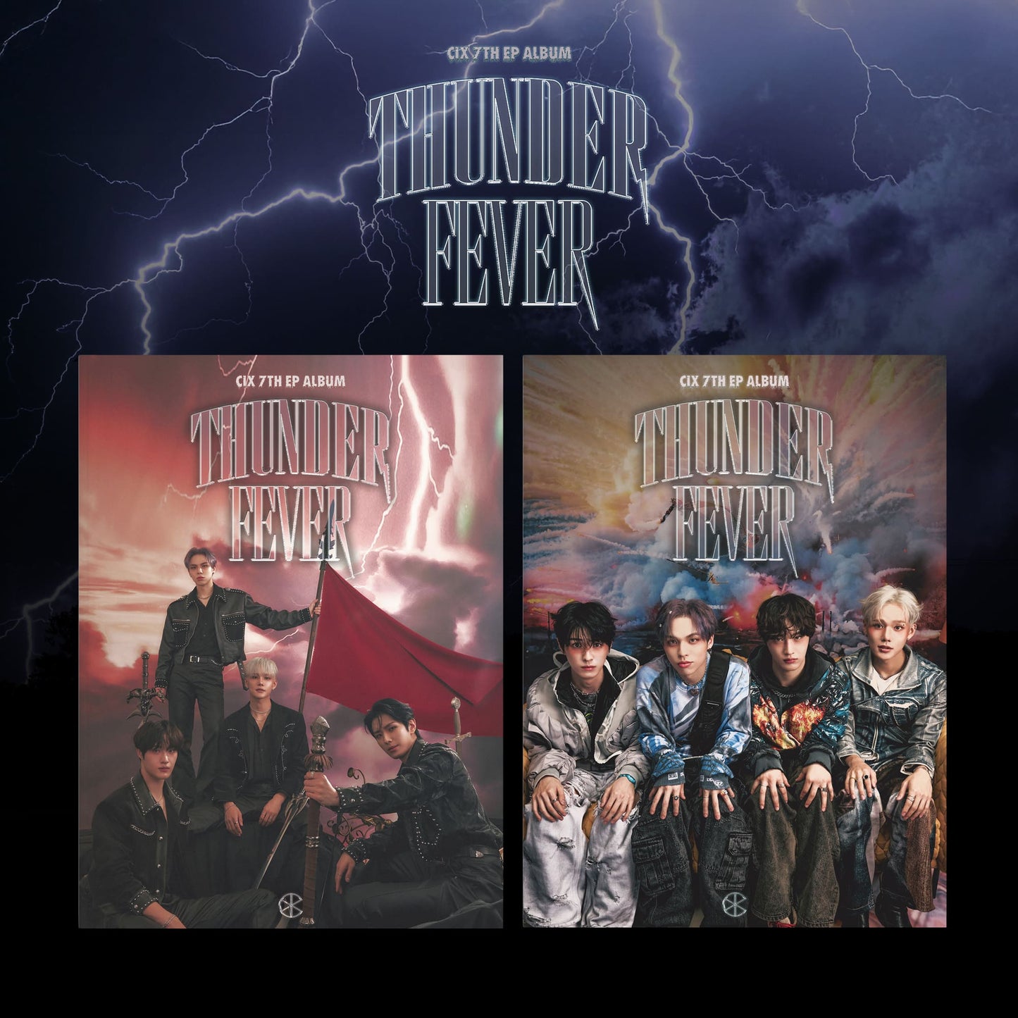 CIX 7th EP Album – THUNDER FEVER (Random)