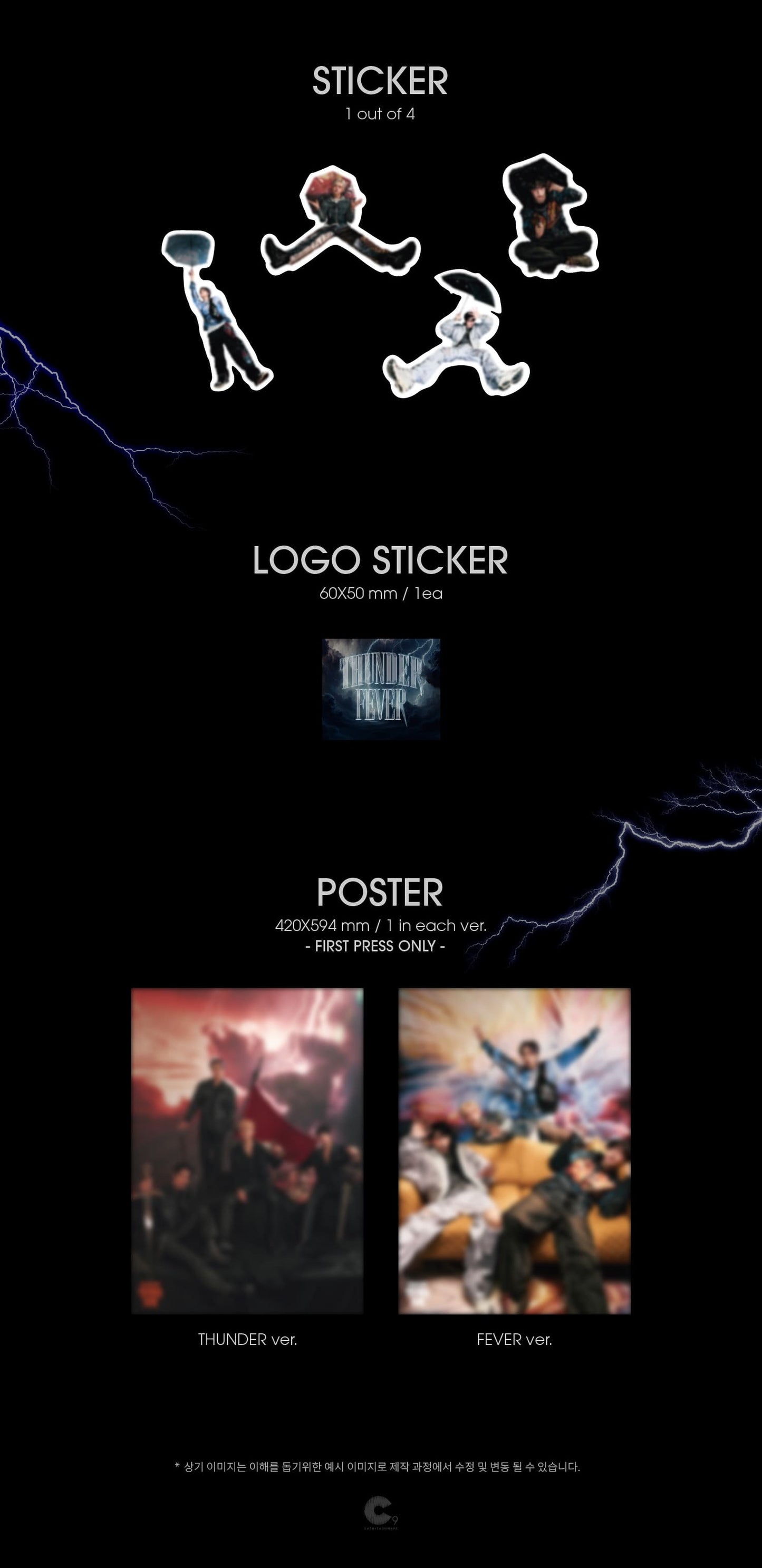 CIX 7th EP Album – THUNDER FEVER (Random)