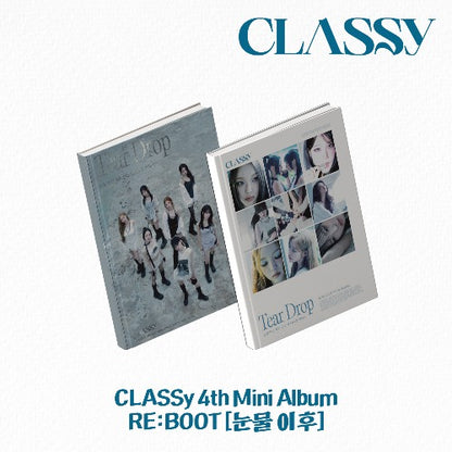 PRE-ORDER: CLASSy 4th Mini Album - RE:BOOT [눈물 이후]