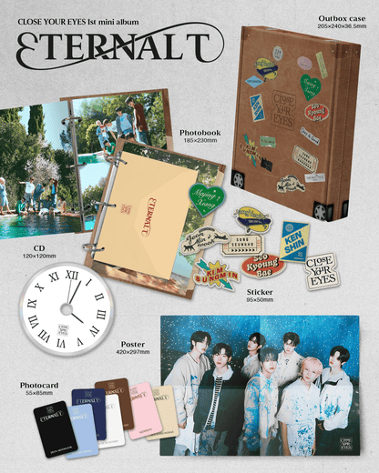 CLOSE YOUR EYES The 1st Mini Album – ETERNALT (PHOTOBOOK Ver.)