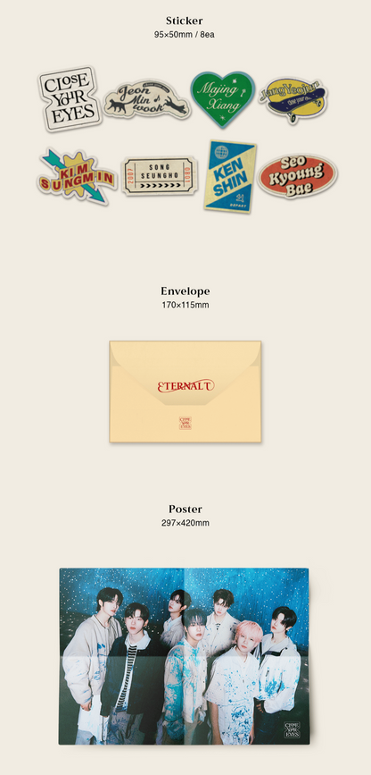 CLOSE YOUR EYES The 1st Mini Album – ETERNALT (PHOTOBOOK Ver.)