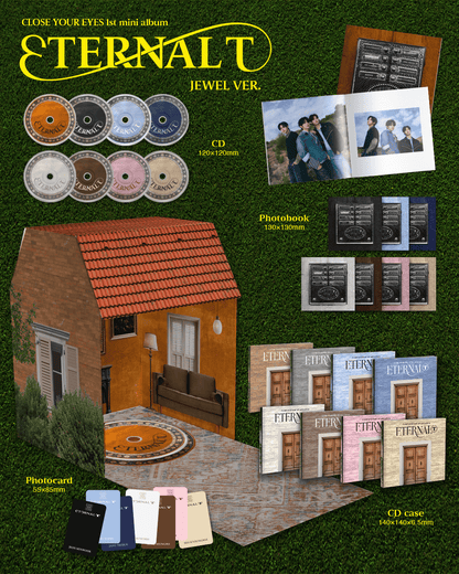 CLOSE YOUR EYES The 1st Mini Album – ETERNALT (JEWEL Ver.) (Random)