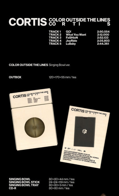 CORTIS – The 1st EP [COLOR OUTSIDE THE LINES] (Singing Bowl Ver.)