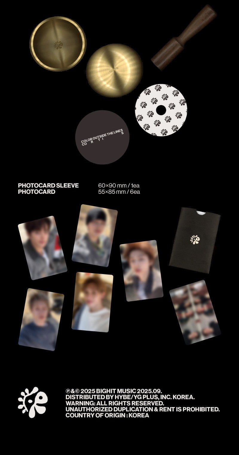 CORTIS – The 1st EP [COLOR OUTSIDE THE LINES] (Singing Bowl Ver.)