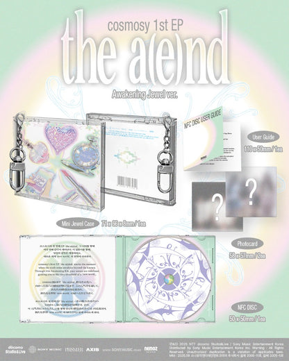cosmosy – 1st EP - the a(e)nd (Mini Jewel Ver.)