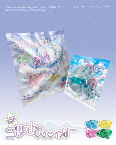 PRE-ORDER: cosmosy 2nd EP Album - ‘~ of the world ~’ Ring Album (First Press Limited)