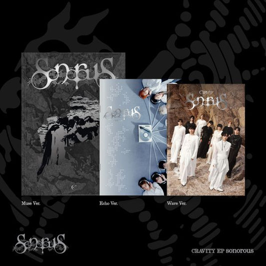 PRE-ORDER: CRAVITY EP Album - sonorous (3 Version Set)