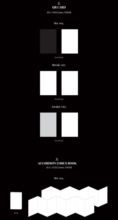 ChRocktikal 1st Album - We break, you awake (QR Album Ver.)