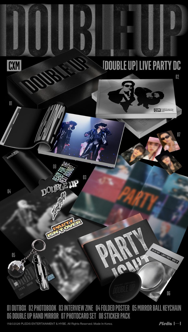 PRE-ORDER: CxM (Seventeen) - DOUBLE UP LIVE PARTY Digital Code