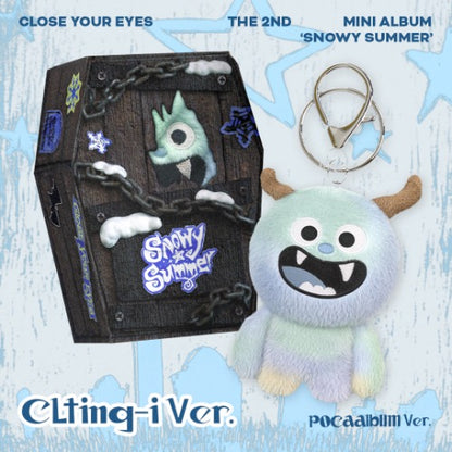 CLOSE YOUR EYES The 2nd Mini Album – Snowy Summer (CLting-i Ver.) (POCA Album) Limited Edition