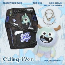 Load image into Gallery viewer, CLOSE YOUR EYES The 2nd Mini Album – Snowy Summer (CLting-i Ver.) (POCA Album) Limited Edition
