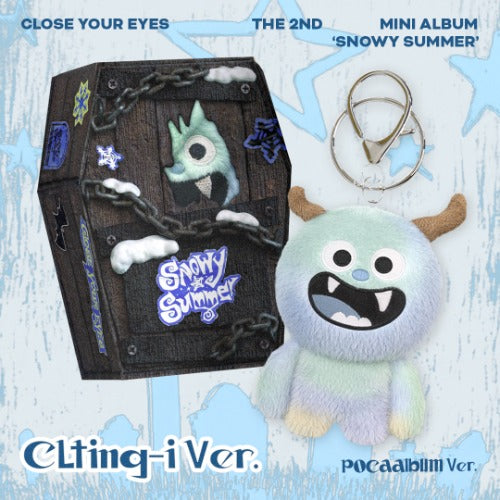 CLOSE YOUR EYES The 2nd Mini Album – Snowy Summer (CLting-i Ver.) (POCA Album) Limited Edition