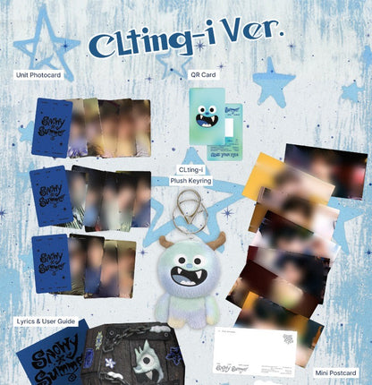 CLOSE YOUR EYES The 2nd Mini Album – Snowy Summer (CLting-i Ver.) (POCA Album) Limited Edition