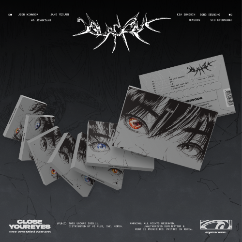 CLOSE YOUR EYES The 3rd Mini Album - blackout (eyes Ver.) (Random)