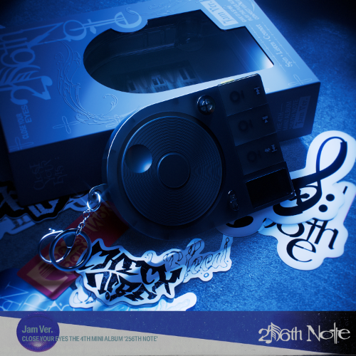 PRE-ORDER: CLOSE YOUR EYES The 4th Mini Album - 256th Note (Jam Ver.)