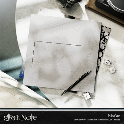 PRE-ORDER: CLOSE YOUR EYES The 4th Mini Album - 256th Note (Pulse Ver.)