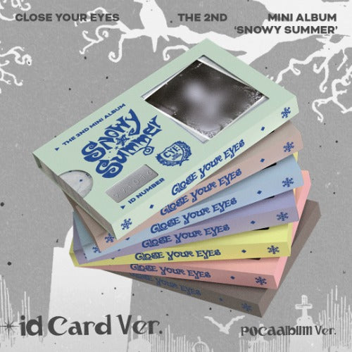 CLOSE YOUR EYES The 2nd Mini Album – Snowy Summer (ID Card Ver.) (POCA Album) (Random)
