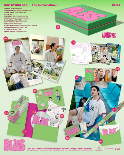DOH KYUNGSOO The 1st Full Album – BLISS (Random)