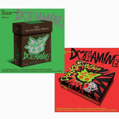 PRE-ORDER: D.O The 4th Mini Album - DOPAMINE (Random Ver.)