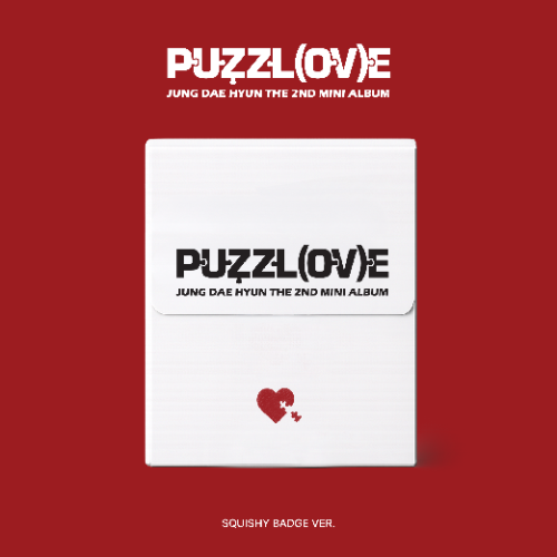 PRE-ORDER: Jung Daehyun (BANG&JUNG&YOO&MOON) The 2nd Mini Album - PUZZL(OV)E (Squishy Badge Ver.)