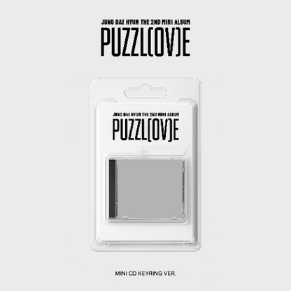 PRE-ORDER: Jung Daehyun (BANG&JUNG&YOO&MOON) The 2nd Mini Album - PUZZL(OV)E (Mini CD Keyring Ver.)