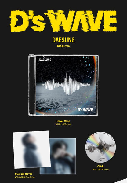 DAESUNG 1st Mini Album – D’s WAVE (Black Ver.)