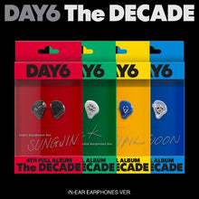 Load image into Gallery viewer, PRE-ORDER: DAY6 4th Full Album - The DECADE (In-Ear Earphones Ver.) (Random)
