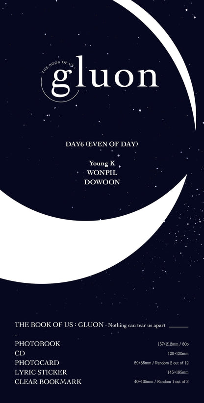 Even of Day (DAY6) Mini Album Vol. 1 – The Book of Us : Gluon [Nothing can tear us apart]