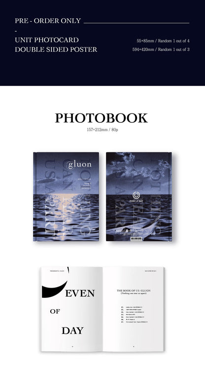 Even of Day (DAY6) Mini Album Vol. 1 – The Book of Us : Gluon [Nothing can tear us apart]