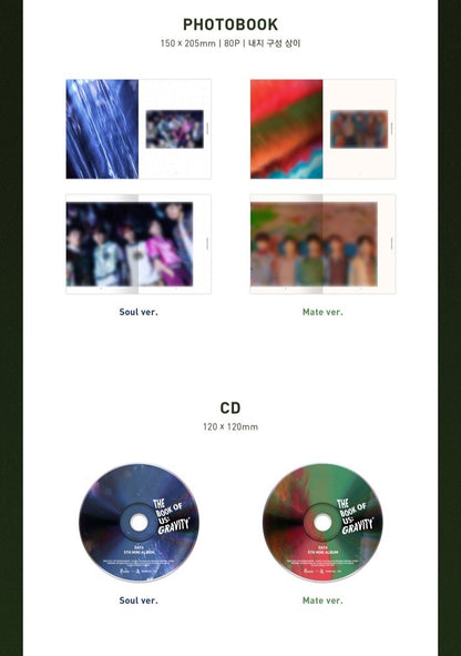 DAY6 5th Mini Album - The Book of Us : Gravity (Random)