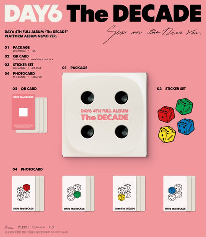 DAY6 4th Full Album - The DECADE (Platform Album Nemo Ver.) (Random)