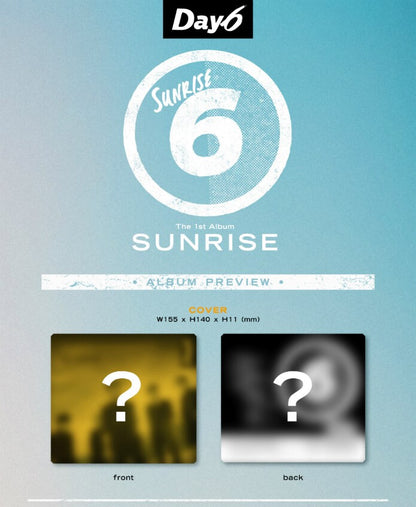 DAY6 1st Album - Sunrise