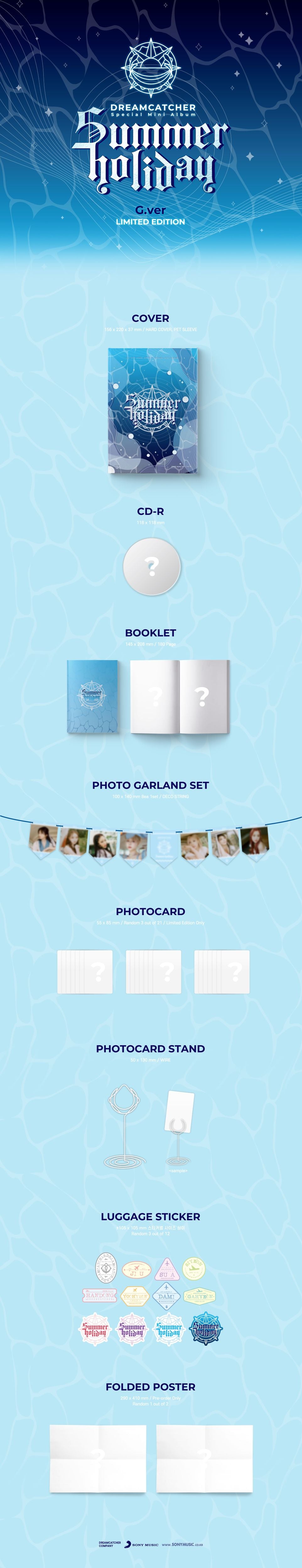 [PRE-OWNED] Dreamcatcher Special Mini Album - Summer Holiday (Ver. G) (Limited Edition)