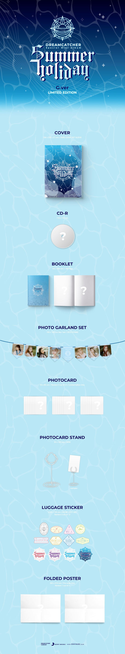 [PRE-OWNED] Dreamcatcher Special Mini Album - Summer Holiday (Ver. G) (Limited Edition)