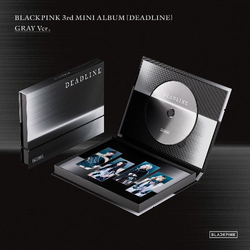 BLACKPINK 3rd Mini Album - DEADLINE (GRAY Ver.)
