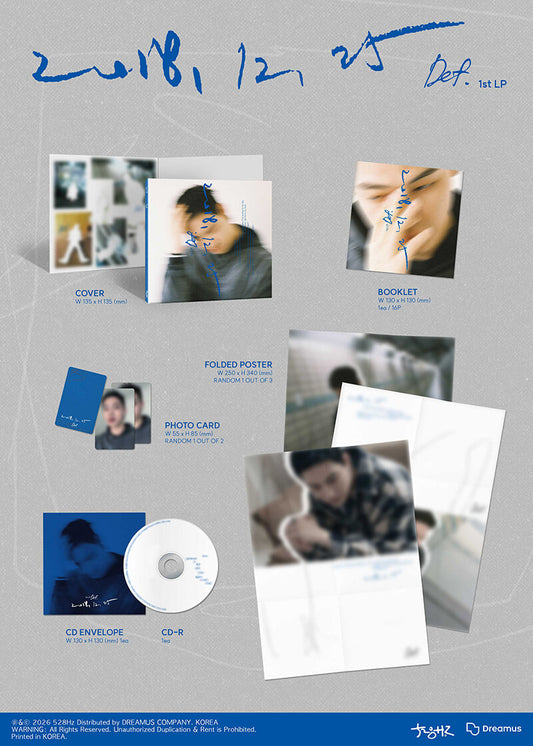 PRE-ORDER: Def. (GOT7) 1st Album - 2018.12.25